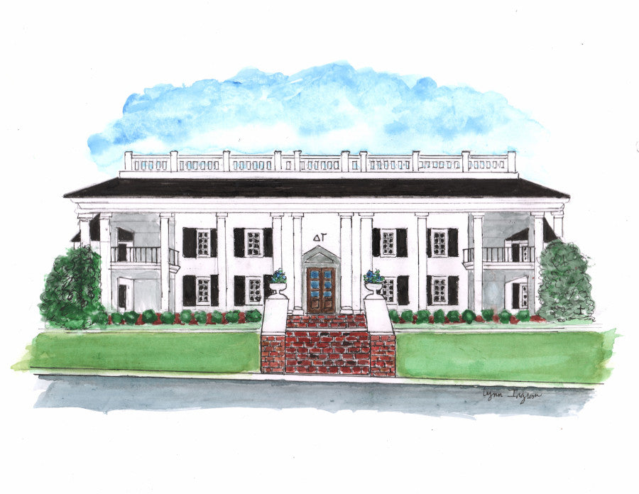 Delta Gamma Sorority House at Ole Miss