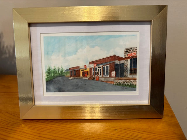 Taylor Grocery 5 by 7 Framed